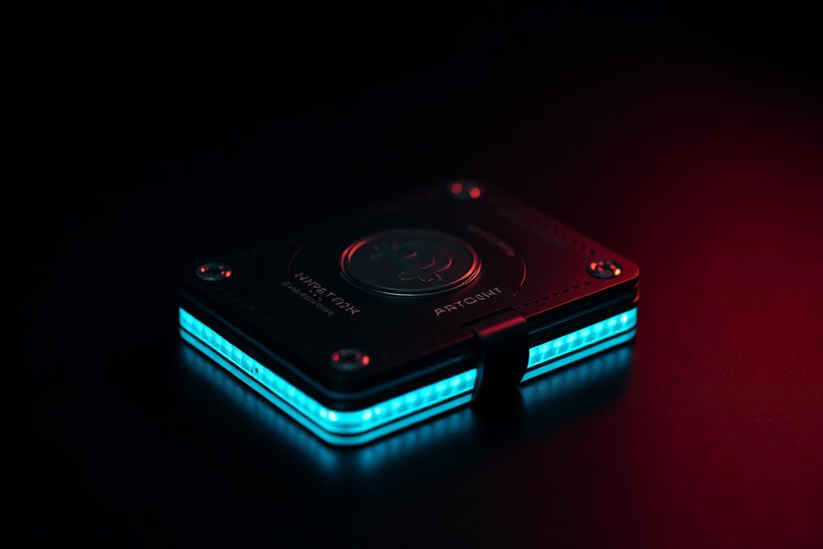 A hardware wallet used for self-custody of digital assets.